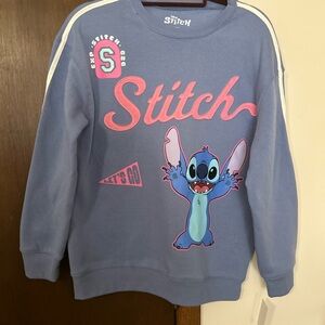 Disney Stitch Kids Sweatshirt - Purple and Pink